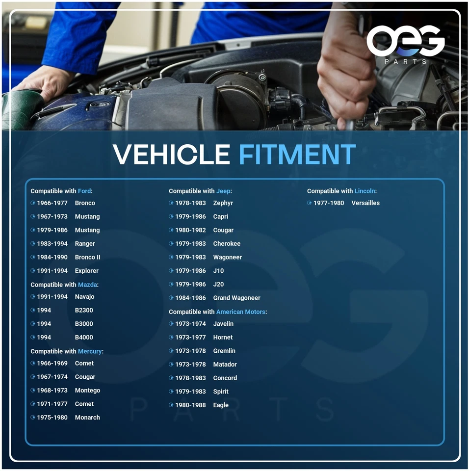 Nuevo motor limpiaparabrisas para Ford Mustang 1967-1986 ZZL0-67-340 Foto 4 de 4