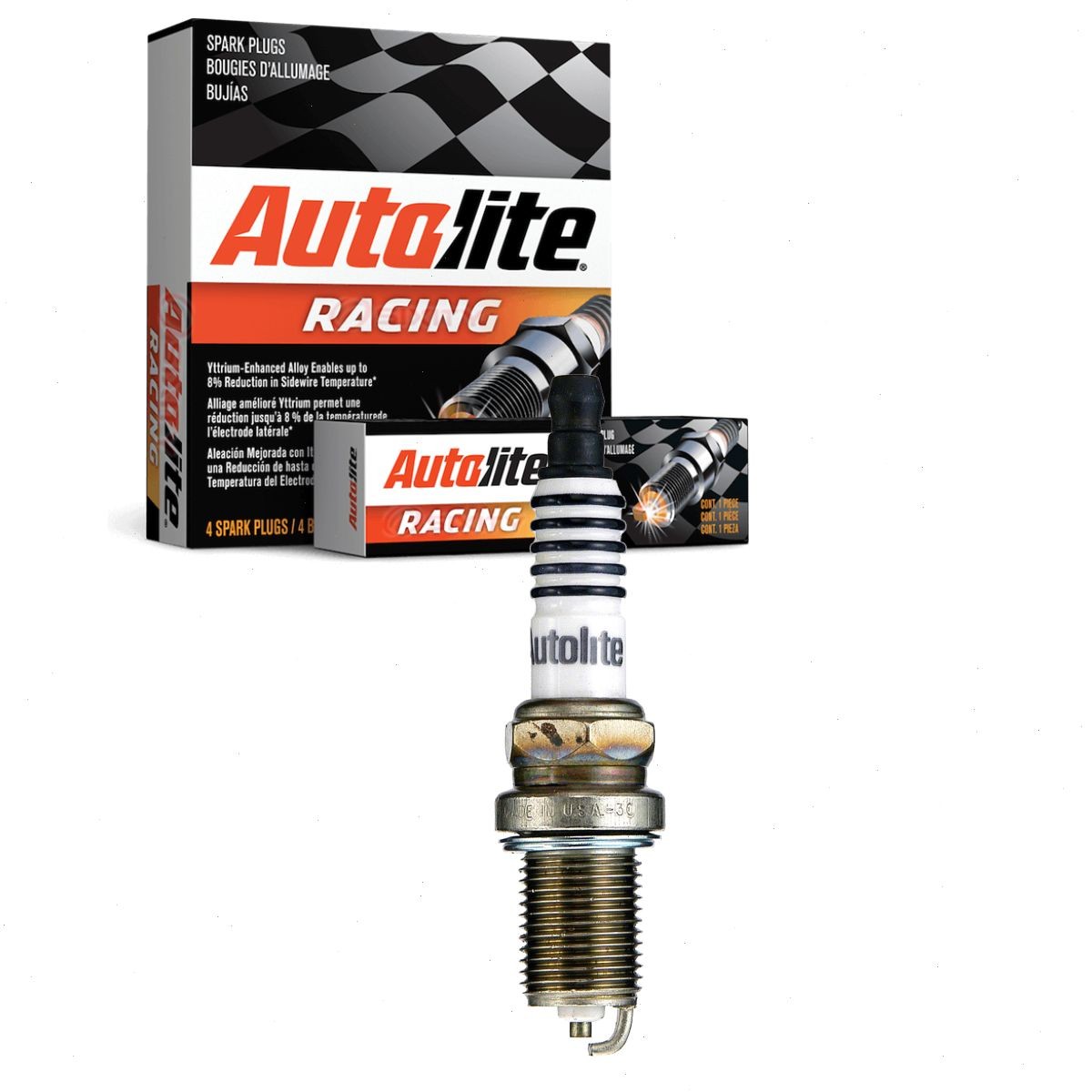 Autolite AR3910 Racing Spark Plug for AGP702C 791 7405 4709 41R10 Ignition sd