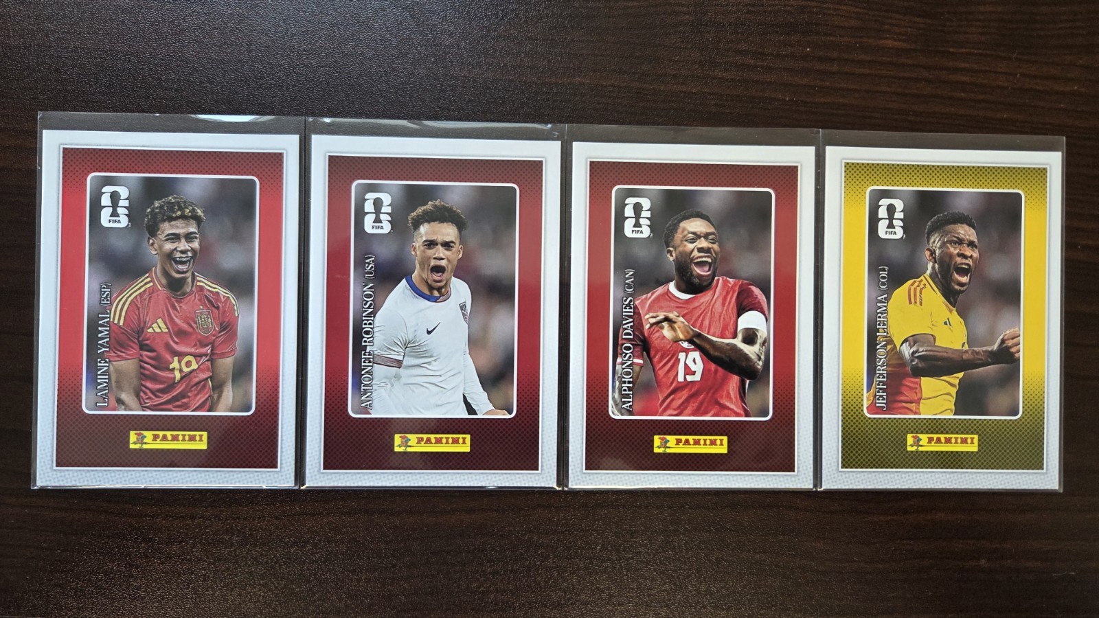 2026 Panini World Cup Sticker Exclusive Trading Cards 4x Lot Guaranteed Yamal