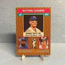2025 Topps Heritage / AL Batting Leaders #192 Color Of The Year /76