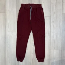 Figs Women’s Scrub Pants Muhima Skinny Jogger Size Small Burgundy W21SW2008