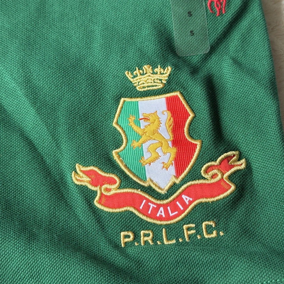 MWT Polo Ralph Lauren "The Italy Pantalones Cortos Verdes, Pequeños | Lujo Deporte Informal Foto 2 de 4