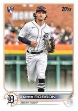2022 Topps #623 Jacob Robson NM