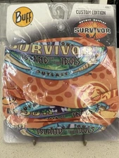 CBS Survivor Buff Season 39 Island Of The Idols Orange Lairo Tribe Buff BNWT