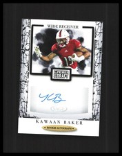 2021 Kawaan Baker Rookie Auto SAGE Premier Draft #A79 New Orleans Saints