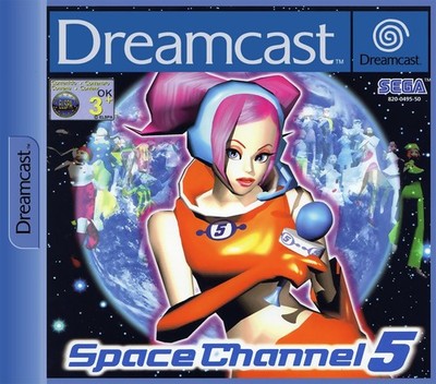 SEGA Dreamcast Spiel - Space Channel 5 mit OVP OVP beschädigt