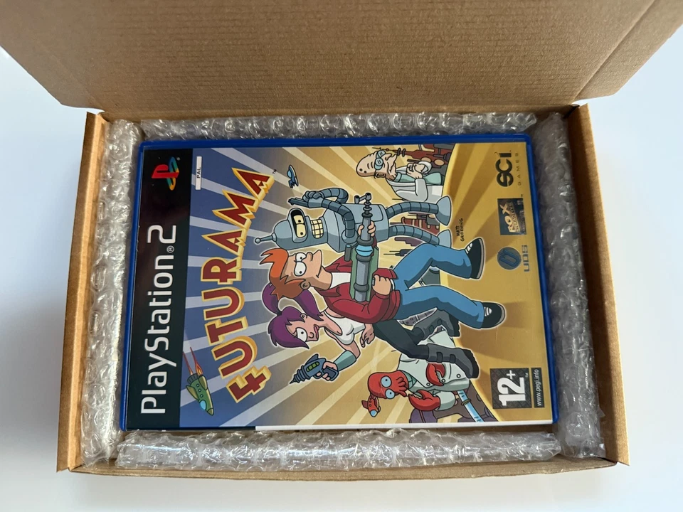 Futurama PS2 - UK PAL VGC CIB - High Quality Packing - Tracked - Image 3 of 4