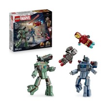 LEGO | Marvel 76320 Iron Man et War Machine Contre les Drones de Hammer - Jouet 