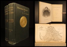 1885 Civil War Memoirs of Ulysses S Grant | 1st edition 2v | Maps
