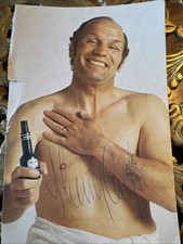 Henry Cooper Brut Photo Print Vintage Picture Has A Tear In Left Hand Side 6x4