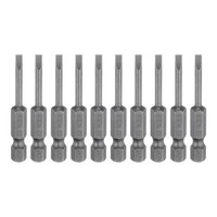 "SL3 Schlitzschraubendreher-Bits, 3 Mm Flachkopf-Schraubendreher-Bit 2\", 10 StüCk"