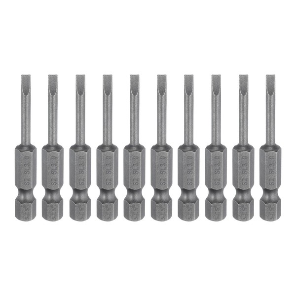 "SL3 Schlitzschraubendreher-Bits, 3 Mm Flachkopf-Schraubendreher-Bit 2\", 10 StüCk"-image