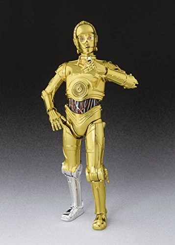 S.H. Boneco de ação Figuarts STAR WARS C-3PO A NEW HOPE cerca de 155 mm ABS e PVC - Imagem 2 de 4