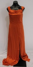 Stacees Women's Sheath Column Off-The-Shoulder Dress AP2 Rust Size: (US:10) NWT