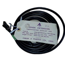 RAF 6A 1941 EXTENSION LEAD FOR  THERMOMETER EXHAUST GAS