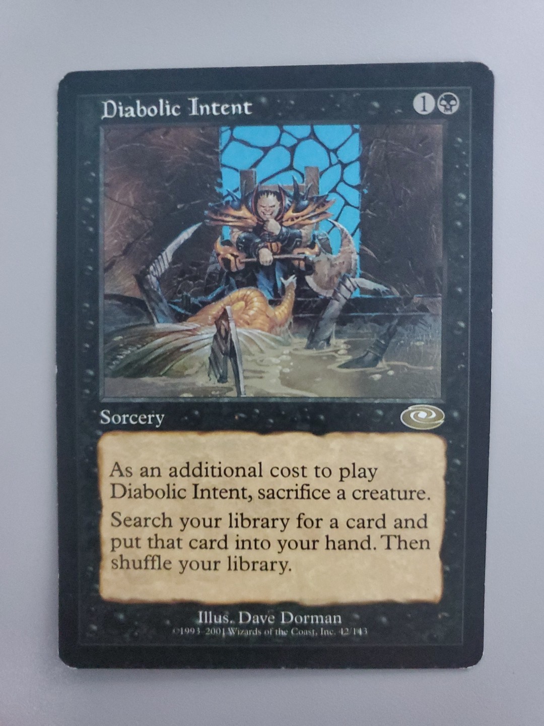 MTG Diabolic Intent Planeshift Regular Rare LP