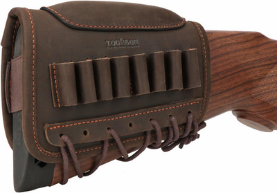 Hunting Rifle Cheek Riser Adjustable Buttstock Ammo Holder for 357/38 45-70 30-3