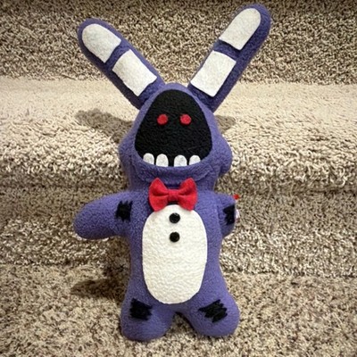 Five Nights at Freddy s Medium Purple Stuffed Animal with Bow Tie and Buttons