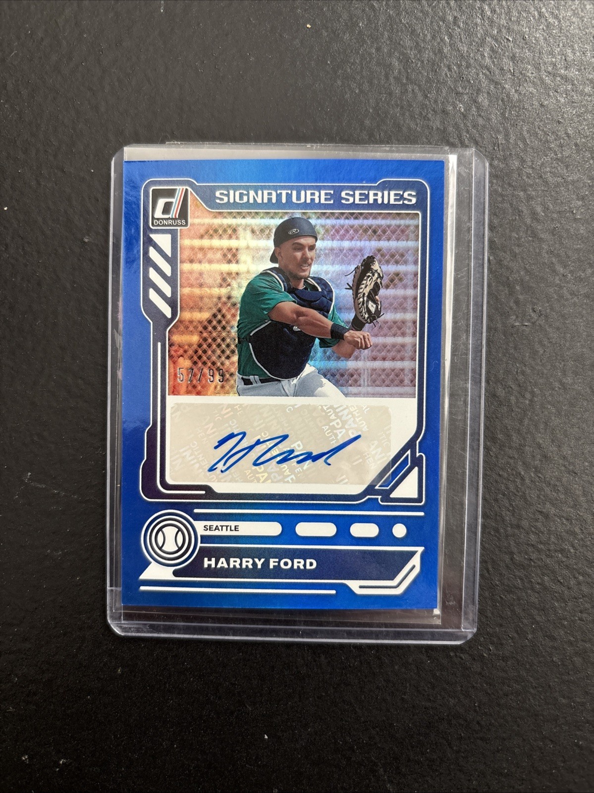 2023 Panini Donruss - Signature Series Harry Ford #SS-HF Blue /99 (AU, RC)