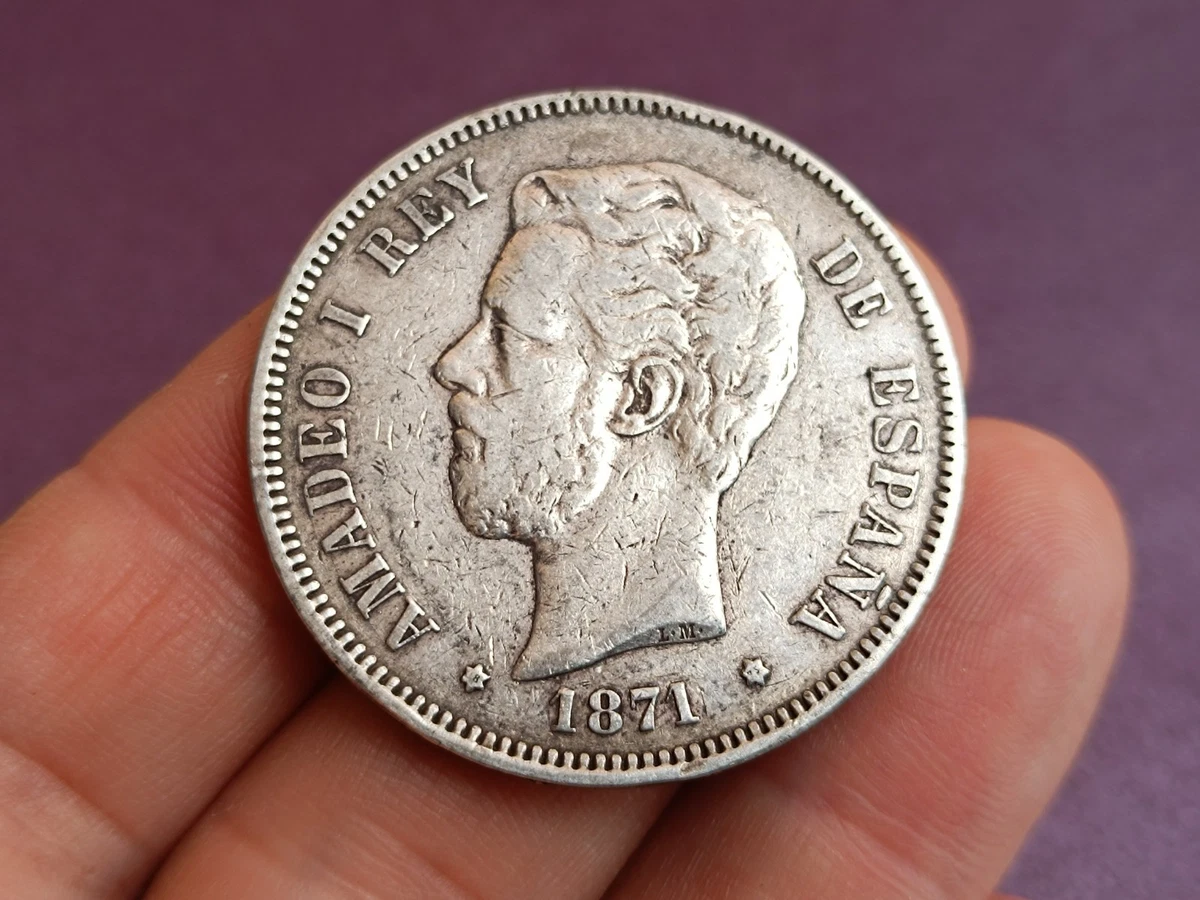 1871 Year Spanish Coins for sale | eBay