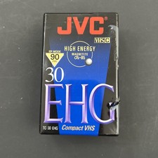 JVC HI FI Compact VHS C Blank Camcorder Tape SEE PIC