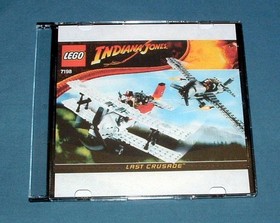 INDIANA JONES, FIGHTER PLANE ATTACK SET 7198 - LEGO - 2009 - USED