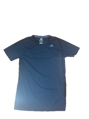 adidas   Performance Compression Black Essentials Tee Sz. Medium. Breathable Bac