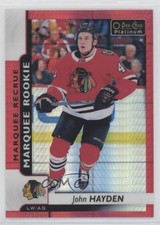 2017 O-Pee-Chee Platinum Marquee Rookies Red Prism 191/199 John Hayden #189 0w0l