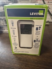 LEVITON VPT24-1PZ Decora 24-Hour Programmable Timer Switch