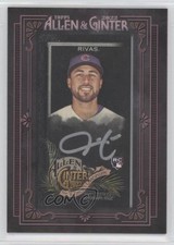 2022 Topps Allen & Ginter Framed Mini Black Frame 11/25 Alfonso Rivas Auto 0a9v