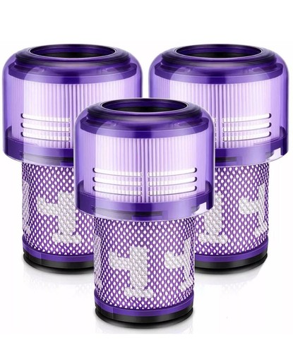 3x 971517-01 Filter For Dyson V12 Detect Slim Cordless, V12 Slim Vacuum