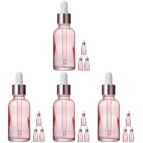 Dropper Battle Reusable Glass Dropper Bottles Ideal for Essential Oils and Perfumes ...