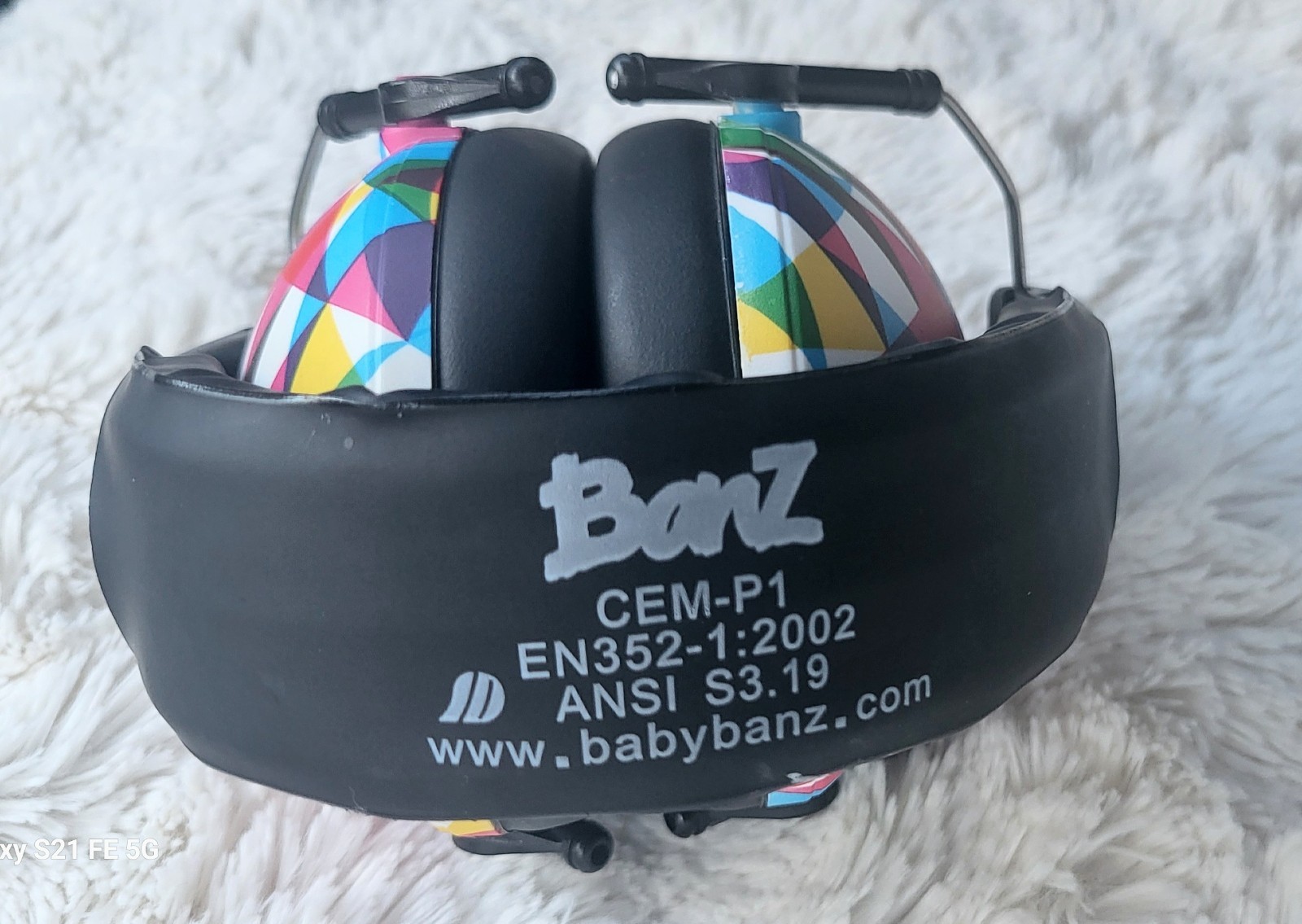 PreLoved Baby BANZ Carewear for Kids Hear no Blare Earmuffs Hearing Protection