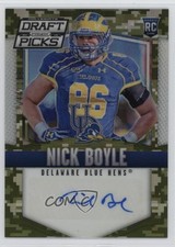 2015 Panini Prizm Collegiate Draft Picks Camo 44/199 Nick Boyle #228 Auto 14md