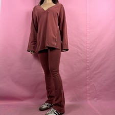 FP Movement by Free People Hot Shot 2 Pc Set Rust Clay XS Athleisure