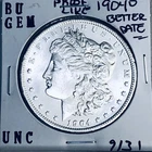 1904 O BU GEM MORGAN SILVER DOLLAR UNC MS+++ U.S. MINT RARE COIN 9131
