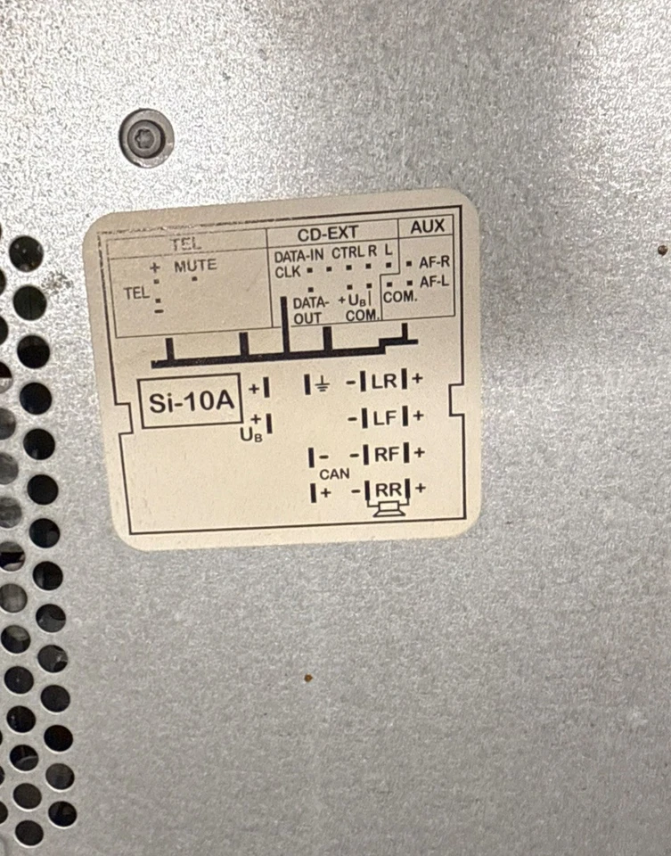 Radio - Blues - inkl. Code Skoda Roomster 1.4 MPI 5J 5J0035152A - Bild 4 von 4