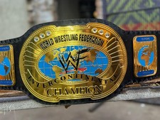 Intercontinental Oval IC Championship belt wrestling title replica 2mm Metal NEW