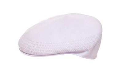 Kangol Tropic Ventair 504 weiß Sommer Schirm kappe Känguruh Logo Mütze