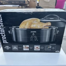 Proctor Silex 24-Pound Turkey Roaster Oven with Variable Temperature Control ...