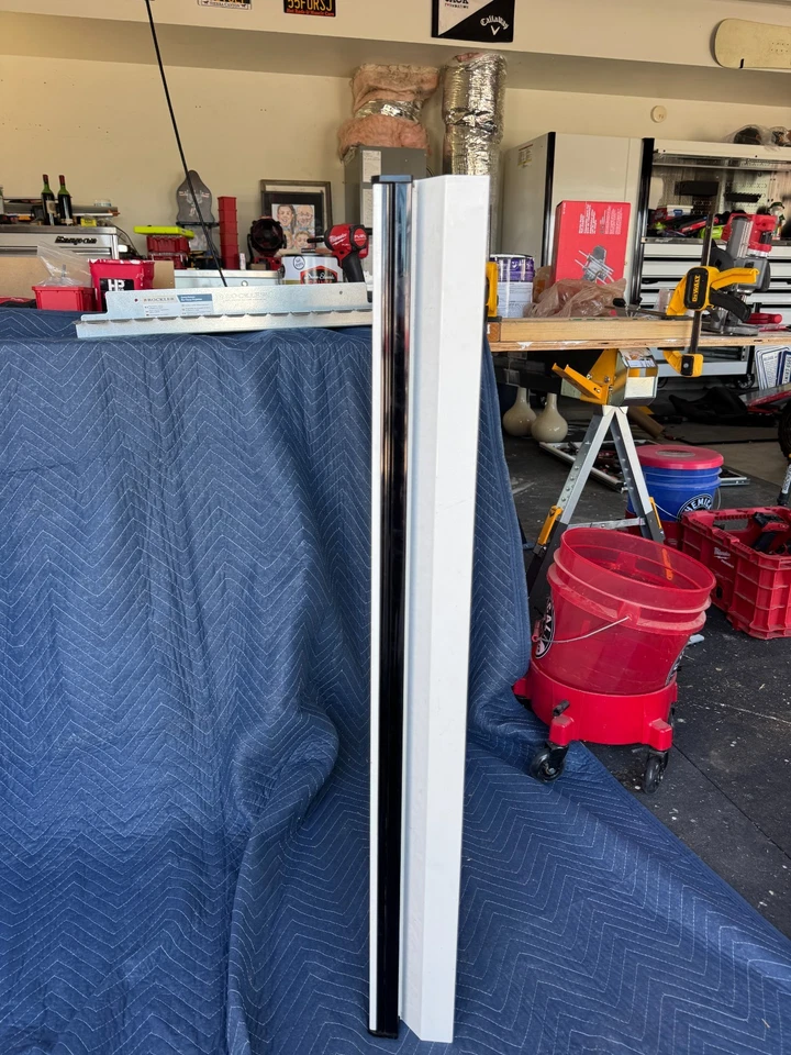 "Cajón Snap On Epiq 2"" - Estándar 38"" de ancho, blanco brillante con borde cromado" Foto 3 de 3