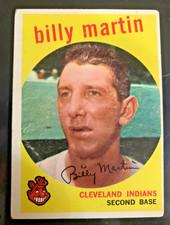 1959 Topps - Billy Martin #295 VG-EX