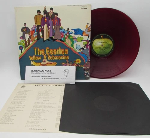 The Beatles Yellow Submarine Japan Red Vinyl LP AP8610 S2225