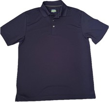 Ben Hogan Performance Polo Shirt Mens L Large Blue Short Sleeve Golf Outdoors