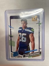 2023 Panini Donruss - Rated Rookie Portrait Zach Charbonnet #16 (RC)