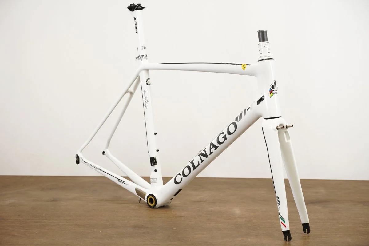 54s Colnago V1-R Ferrari Edition Carbon Rim Brake Road Frameset