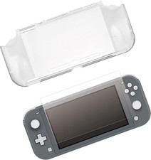 3-style LABEL Switch Lite Hybrid Cover Glass Film Set Clear Protective Cov