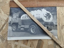 Fotografia originale Viberti autocisterna Aquila motrice Fiat,cm18x13