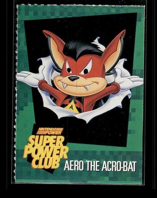 1992-95 Nintendo Power Super Power Club #113 Aero the Acro-Bat