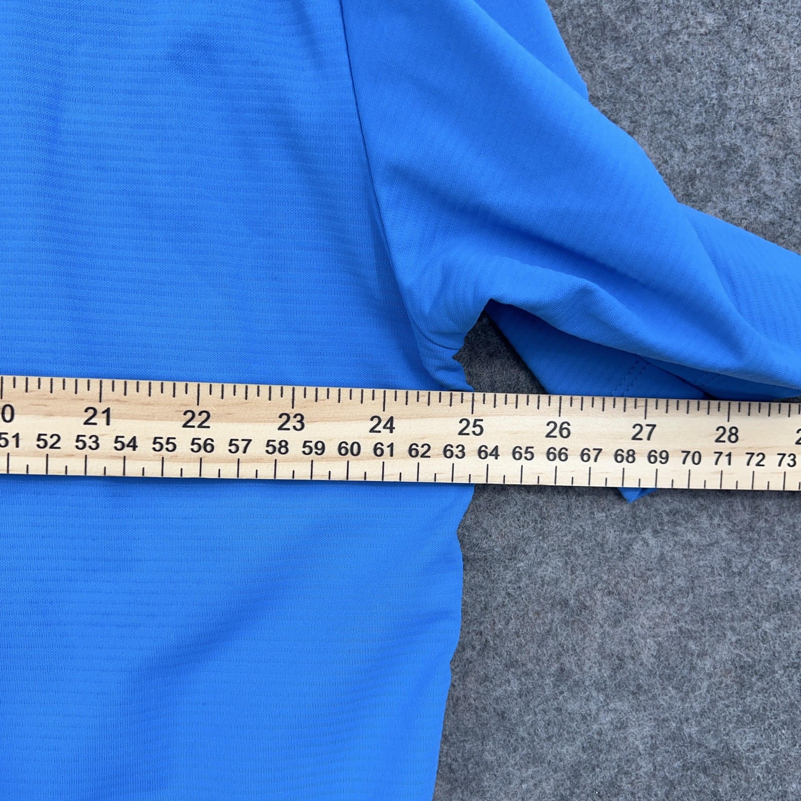 Nike Golf Dri-FIT Polo Shirt Mens XL Blue Mauser Logo Stretch Performance thumbnail 13